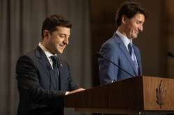 Володимир Зеленський та Джастін Трюдо