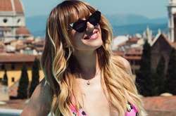 Леся Никитюк улетела в Италию