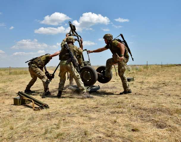 Військові провели мінометні змагання на Донбасі 