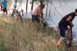 Заробітчани з України приборкали пожежу у польському лісі