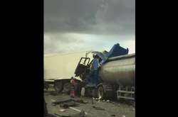 ДТП за участі двох фур на трасі Київ - Одеса