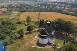 Найстаріша церква Закарпаття з висоти пташиного польоту (відео)
