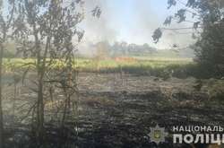 На Харківщині в очереті знайшли обгоріле тіло чоловіка