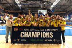 Українські дефлімпійці вибороли бронзу чемпіонату світу з баскетболу