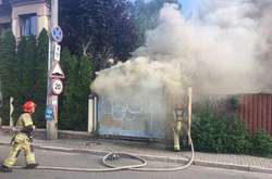 Пожежа виникла в окремо розташованому вагончику