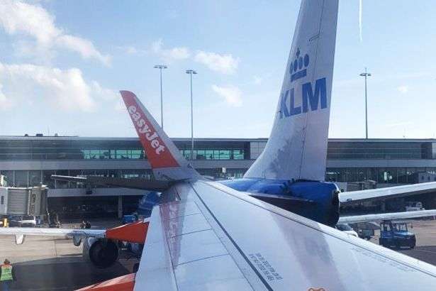 В аеропорту Амстердама зіткнулися Boeing та Airbus