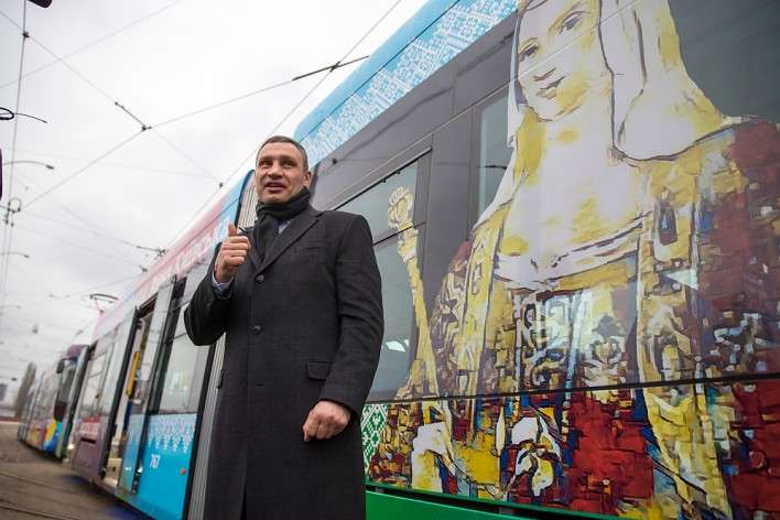 Кличко після розмови із Зеленським розповів, які трамваї закуповує Київ 