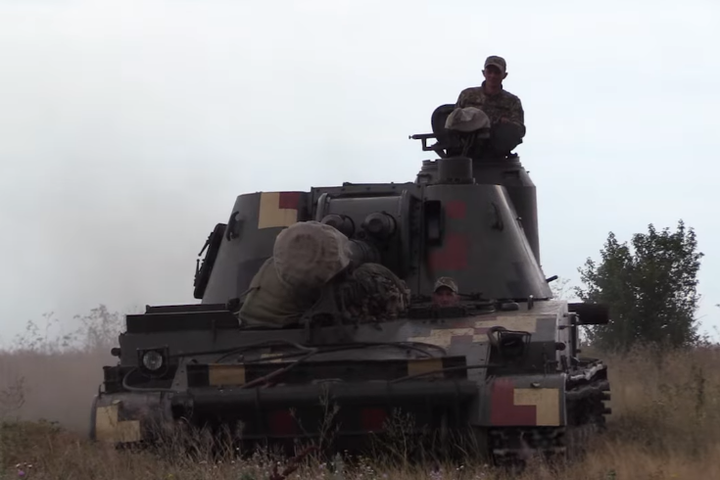 Українські військові провели тактичні навчання на Приазов'ї (відео)
