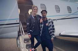 Еліна Світоліна з Ґаелем Монфісом з Лондона прибули в Україну