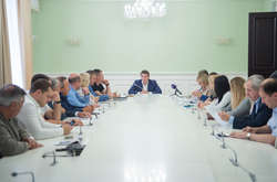 Засідання координаційного штабу КМДА щодо підготовки та проведення позачергових виборів