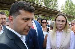 Володимир Зеленський та Вікторія Москаленко