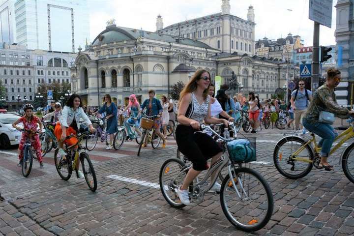 В Киеве состоится женский велопробег