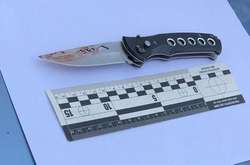 У затриманих виявлено і вилучено ніж та кастет