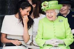 Меган Маркл и Елизавета ІІ