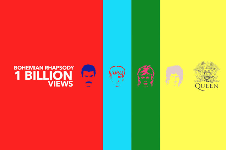 Мільярд переглядів: кліп Queen побив рекорд на YouTube