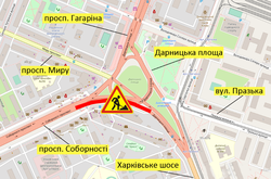 На столичних водіїв чекає затор ще в одному районі Києва
