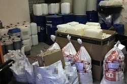 Під час обшуку виявлено понад 180 кг готового наркотичного засобу СК («соль») або альфа-pvp