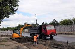 У Вінниці оновлюють ділянку дороги по вулиці Данила Нечая 