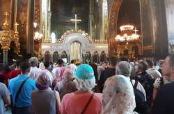 На святкування Хрещення Русі до Філарета прийшло кілька сотен вірян (фото)