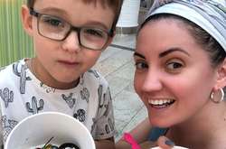 Оля Цибульская призналась, что отбирает шоколад у 4-летнего сына 