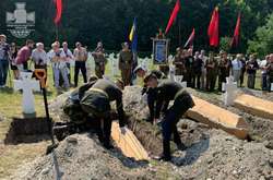 На Львівщині урочисто перепоховали 29 бійців дивізії «Галичина»