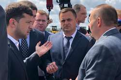 Зеленський прилетів в Черкаси на гелікоптері