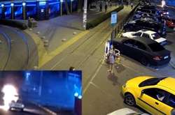 У центрі Одеси на ходу загорівся автомобіль