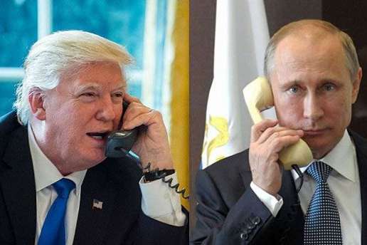 Американські ЗМІ оприлюднили деталі телефонної розмови Путіна з Трампом