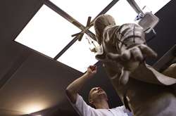 У Києві за допомогою 3D принтера створюють пам’ятник Сікорському (фото, відео)