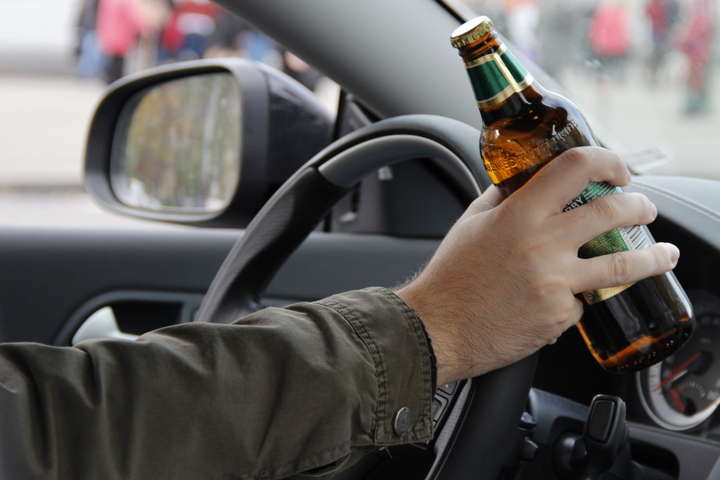 За неделю полицейские поймали более 1000 пьяных водителей