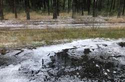 Сніг на Київщині 5 серпня 2019 р.