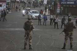  Індійські воєнізовані сили у Джамму, 5 серпня 2019 року 