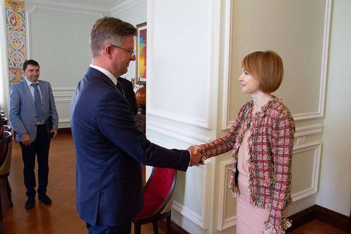 Новий посол Естонії в Україні розпочав роботу 