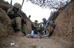 Українські військовослужбовці на Донбасі