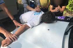 На Луганщині поліція затримала трьох підозрюваних у торгівлі РПГ і гранатами (фото)