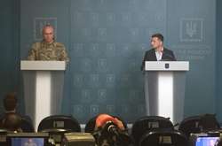  Зеленський на брифінгу висловив сподівання, що ситуація в зоні ООС буде спокійною 