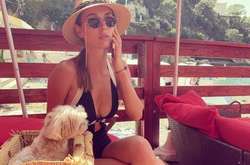 Лиза Ющенко похвасталась купальником за 9 тысяч гривен