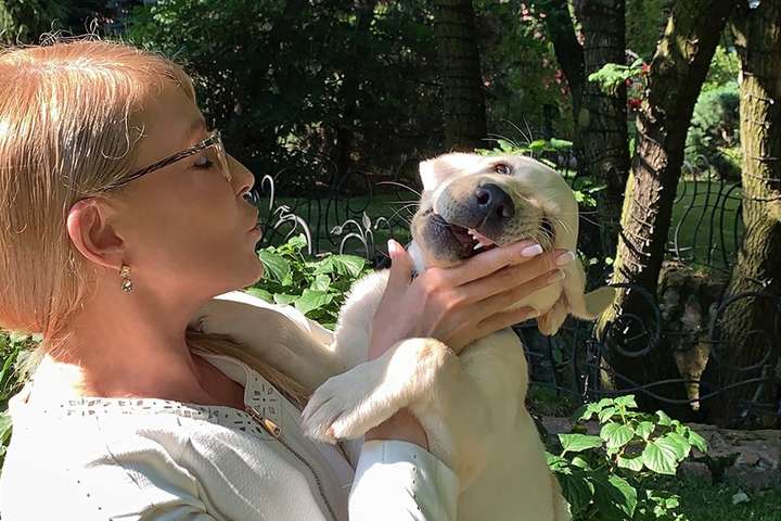 Тимошенко зізналась, що є шанувальницею «поезії собак» (фото)