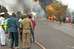  У Танзанії вибухнув бензовоз / Фото: EATV 