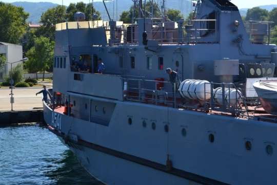 Українські навчальні катери зайшли до головної бази ВМС Туреччини