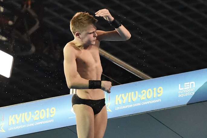 13-річний українець виграв золоту медаль чемпіонату Європи зі стрибків у воду