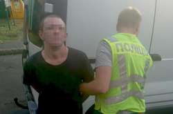 Затриманий іноземець підозрюється у п'яти пограбуваннях у Києві