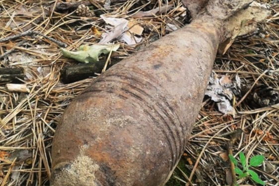 На території музею «Пирогів» знайдено снаряд