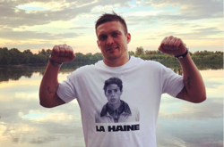 Александр Усик встретился с голливудской звездой (фото)