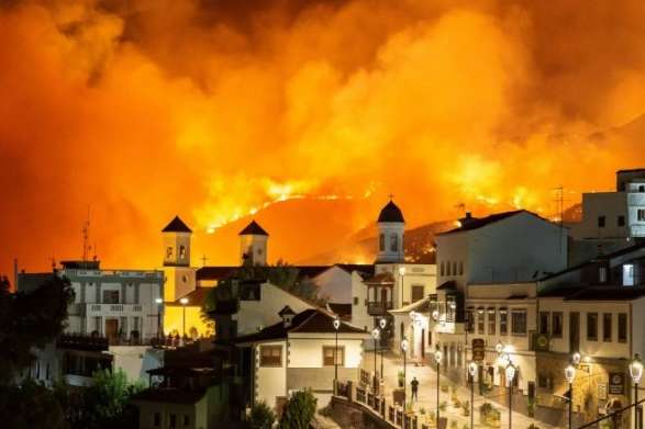 Лісові пожежі на Канарах: місцева влада оголосила безпрецедентну екологічну катастрофу