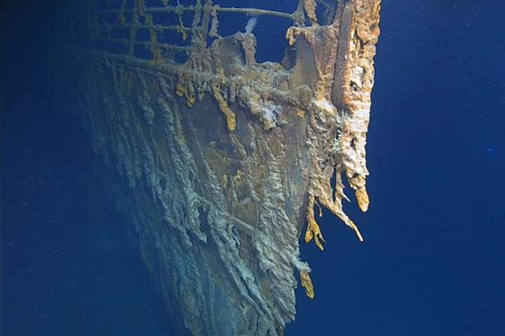 Оприлюднено перші за майже 15 років фото затонулого «Титаніка»
