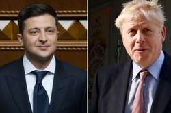 Зеленський подякував Джонсону за підтримку України