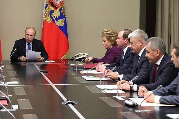 Путін провів засідання Радбезу РФ через ракетний тест США