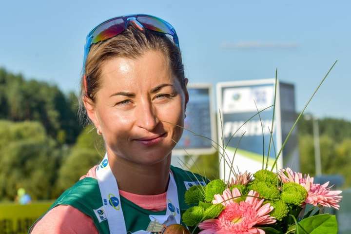 Валентина Семеренко яскраво виграла спринт на літньому чемпіонаті світу з біатлону