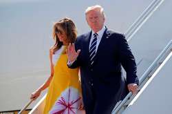 Трамп з дружиною прилетіли на саміт до Франції